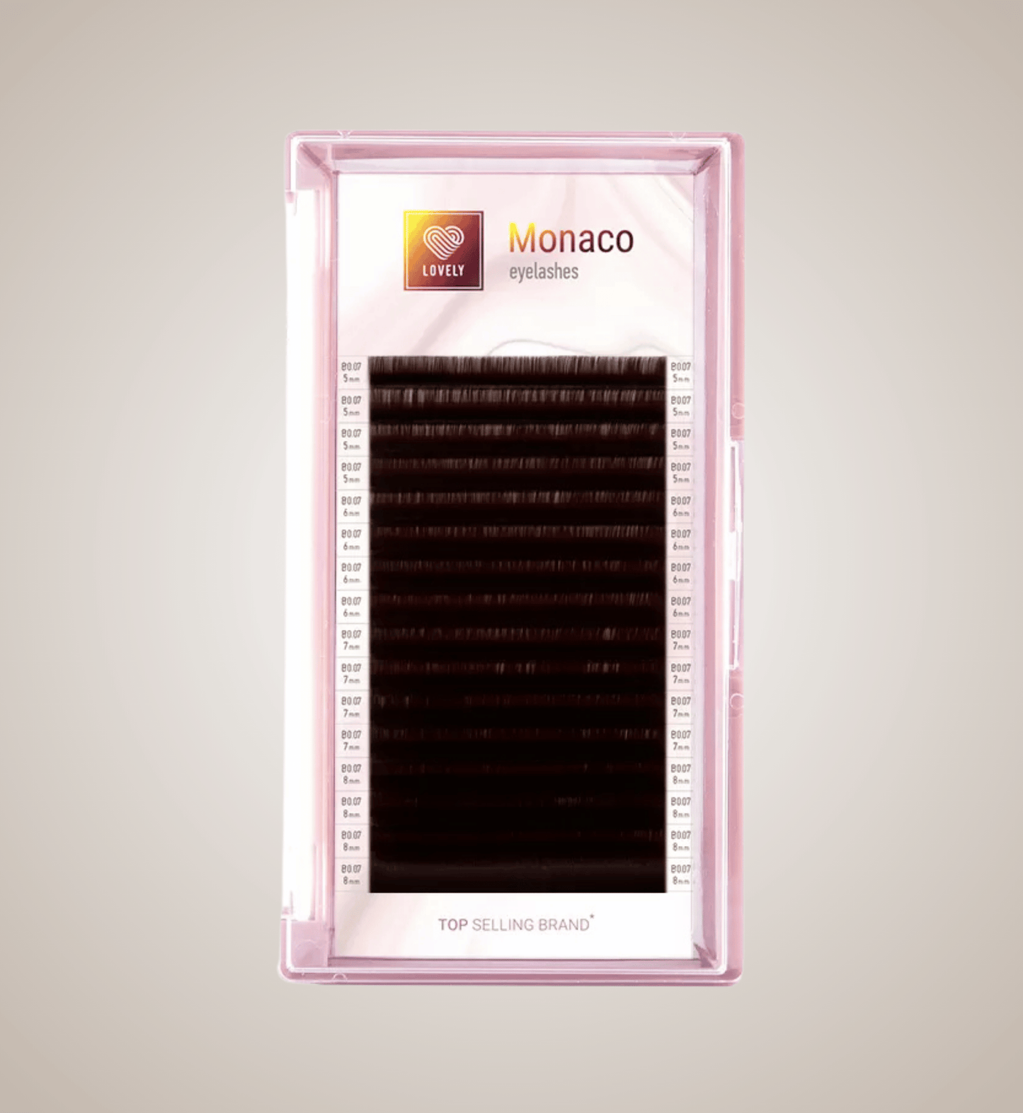Dark Brown - Einzel - LOVELY - Monaco