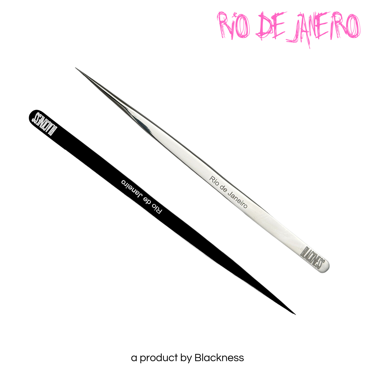 Gerade Pinzette "Rio de Janeiro" - BLACKNESS