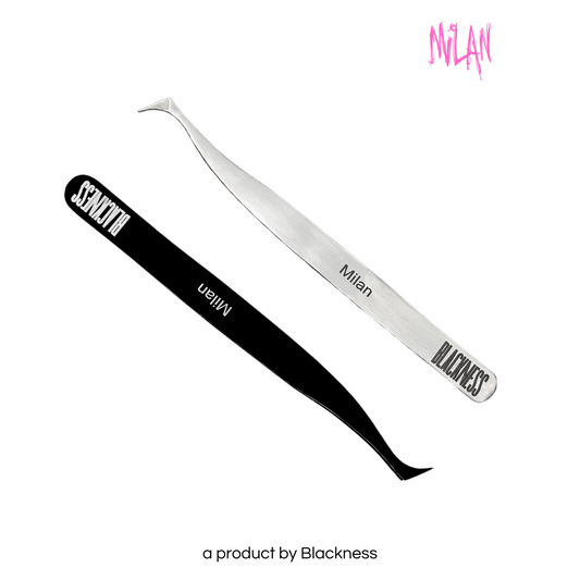 Pinzette "Milan" 55° - BLACKNESS
